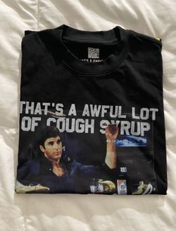 COUGH SYRUP X ASAALI SCARFACE T-SHIRT