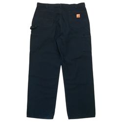 CARHARTT B11 PANTS 38 x 32 MENS BLUE CANVAS DUCK RELAXED FIT BAGGY VINTAGE Y2K
