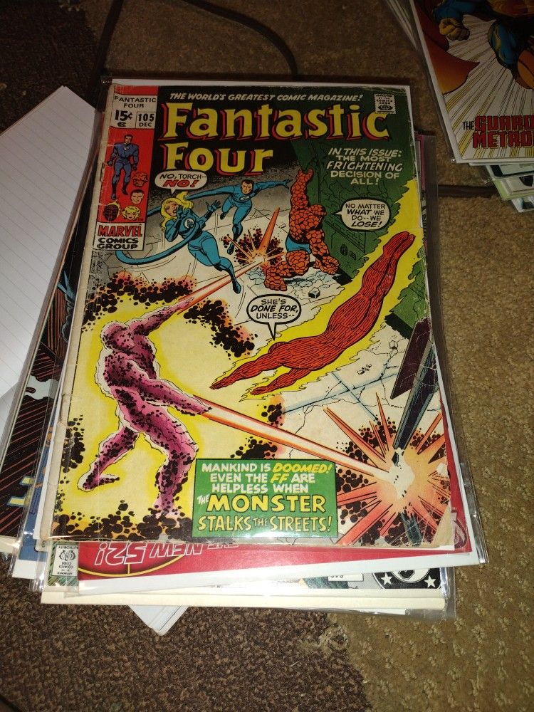 Fanastic Four comic#105
