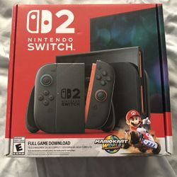 Mario Kart World Nintendo Switch 2 Bundle 