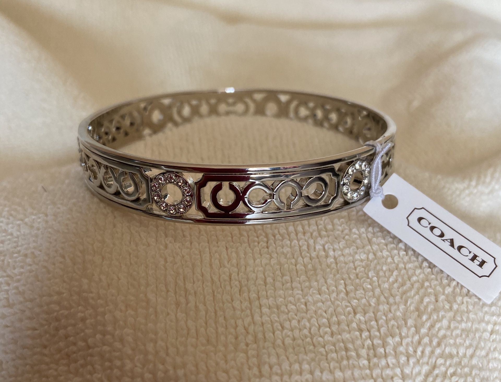 COACH Sterling Silver Bangle