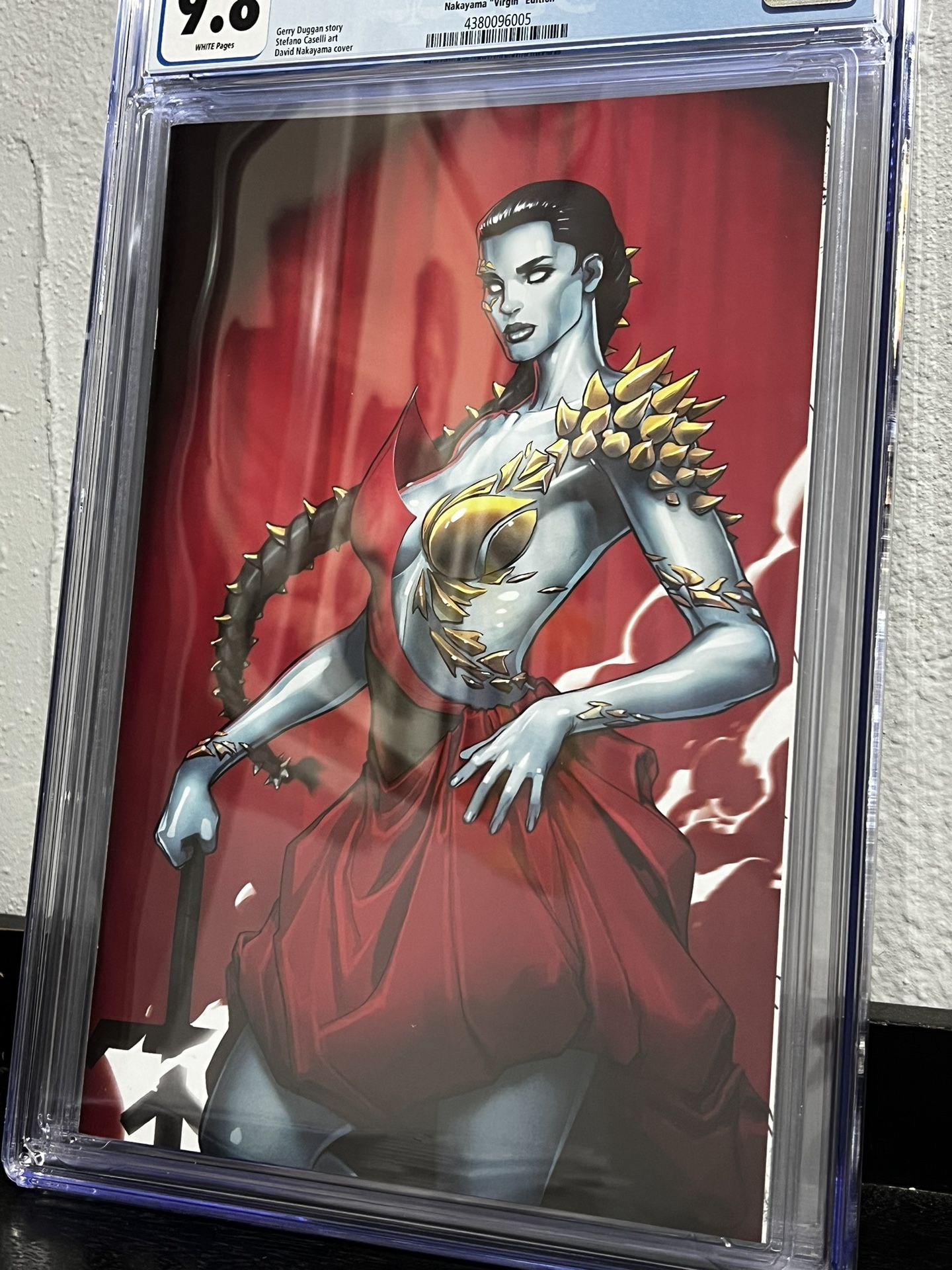 X Men 25 CGC 9.8 David Nakayama Virgin Variant Marvel Hellfire Gala Rasputin