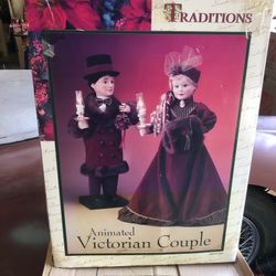 Victorian, couple with lanterns