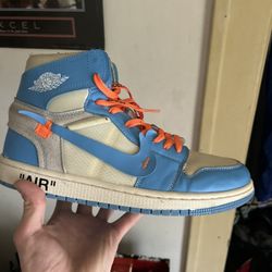 Off White Jordan 1 Unc First Release