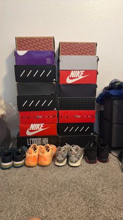 Mixed Sneaker Lot with Boxes