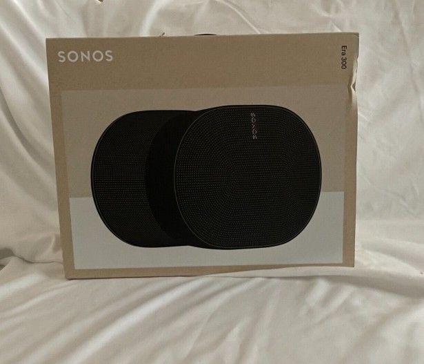 Sonos Era 300 Wireless Smart Speaker - Black (E30G1US1BLK), Brand New, Unopened