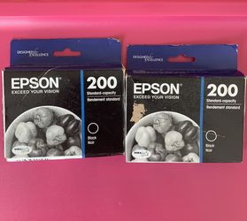 Epson Ink 200 Black New Set Of 2