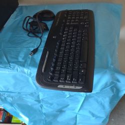 Logitech wireless keyboard and mouse combination