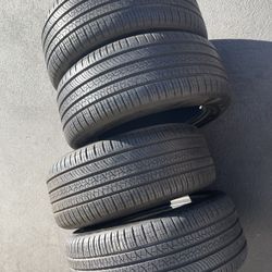 265-50-19 Pirelli RFT Tires 99% Tread 