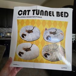 Cat Tunnel Bed