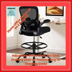 Brand New Drafting Chair Still in Box, Unused, Zero Miles