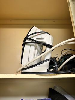 White Steam Clothes Iron