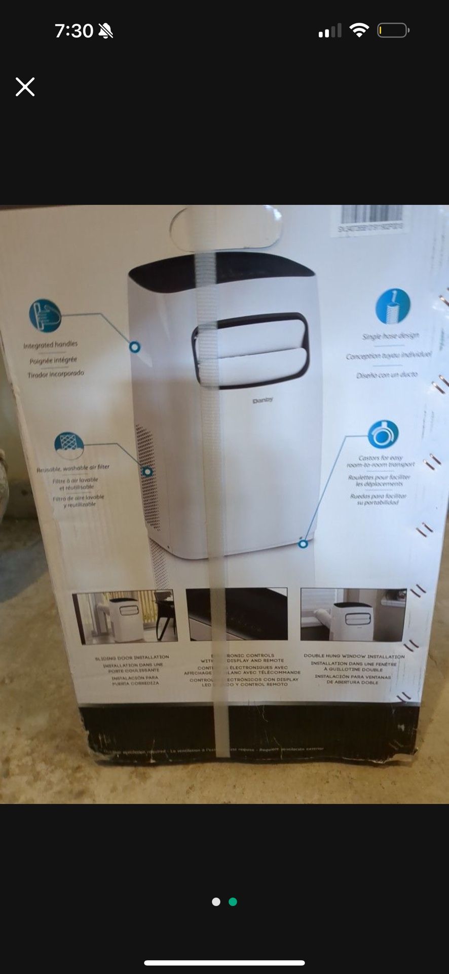 Danby Air Conditioner 12,000 BTU