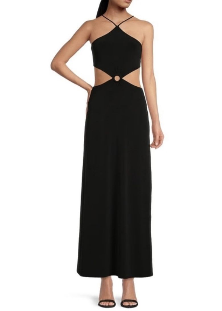 blue maxi dress strapless Blue Maxi Dress - Cyra Maxi Dress