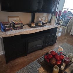 TV Stand w/ Fireplace