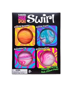 New Doh swirl balls