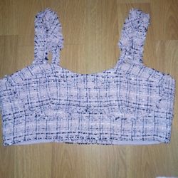 Size Large Pink Crop Top 