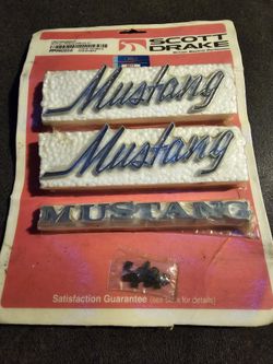 Emblem Mustang