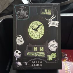 Nightmare before Christmas alarm clock