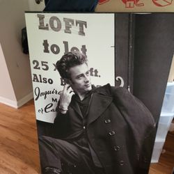 James Dean Painting