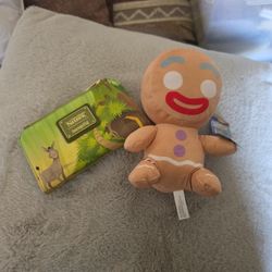 Shrek - Wallet By LoungeflyAnd Stuffed Toy