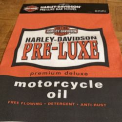 Harley Davidson Bar towel. New see Pictures