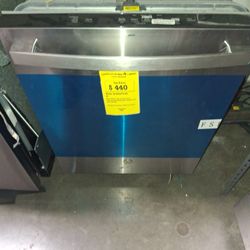 GE 24 In Built-in Dishwasher Tall Tub Top Control Dry Boost 52dBA