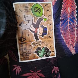 Vinyl Monopoly Poster 