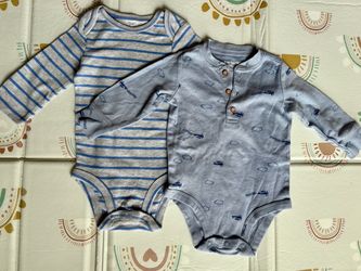 Carter's Baby Long Sleeve Onesies Set of 2