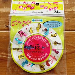 MUSICAL NOTES MINI SKEWERS 24 PIECES **BRAND NEW**