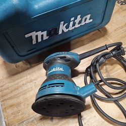Makita Orbital Sander with case