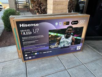 Hisense 55” U7 smart tv
