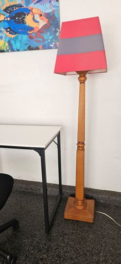 Pottery Barn Floor Lamp and shade