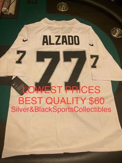 LAS VEGAS RAIDERS LYLE ALZADO STITCHED JERSEY SMALL UP TO 6XL