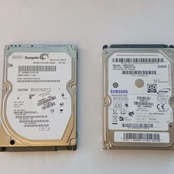 250GB SATA HDD Tested And Formatted 