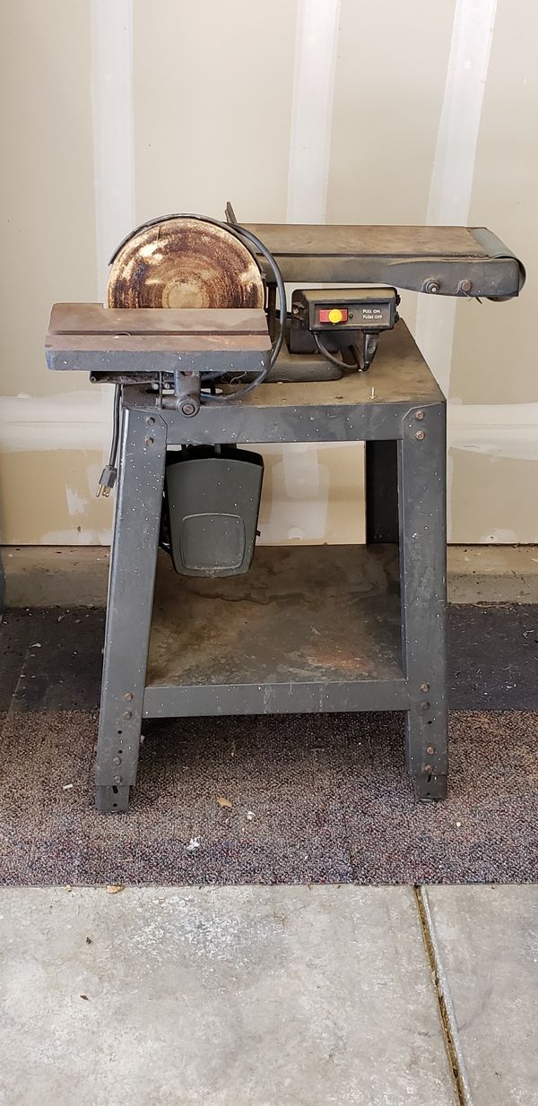 Craftsman 6 inch belt and disc sander for Sale in Manteca, CA OfferUp