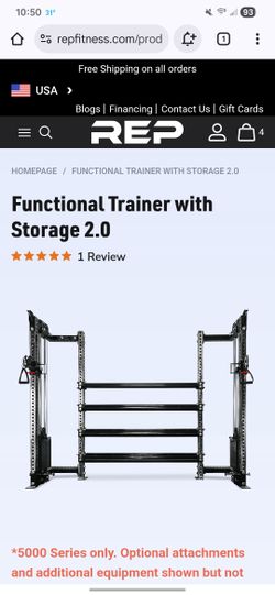 2023 Like New REP Fitness Functional Trainer 2.0 with Weight Stacks - Coraopolis, PA