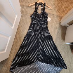 Halter Polkadot Dress Medium