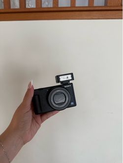 Sony Zv1 and external flash $600 OBO