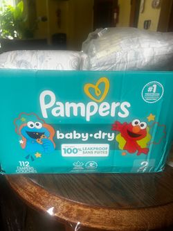 Pampers Sizes 1 & 2