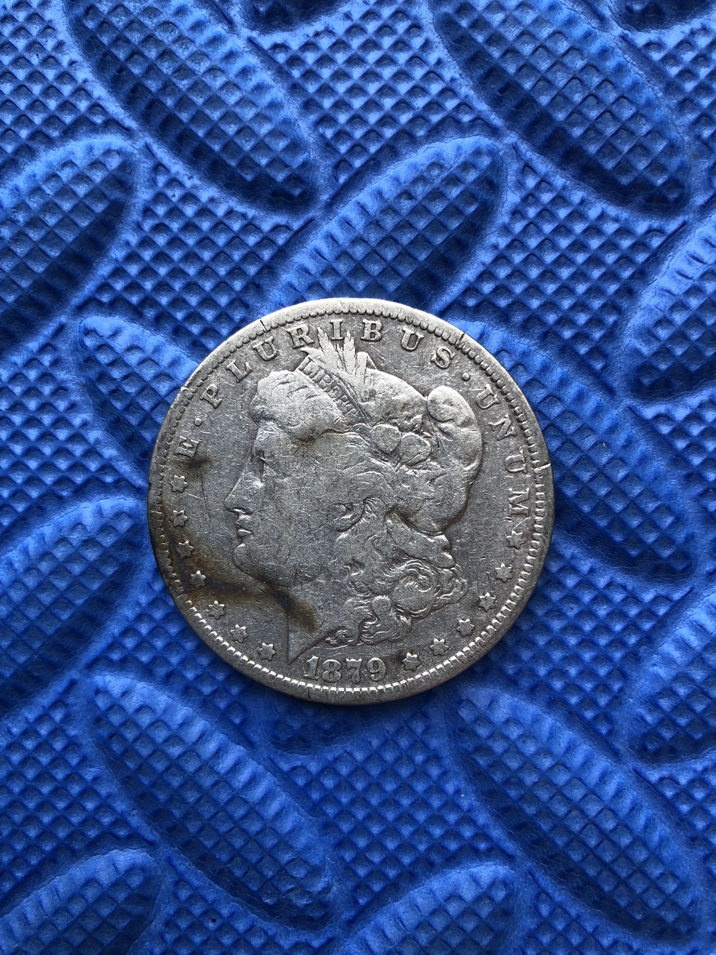 1879-P Morgan Silver Dollar