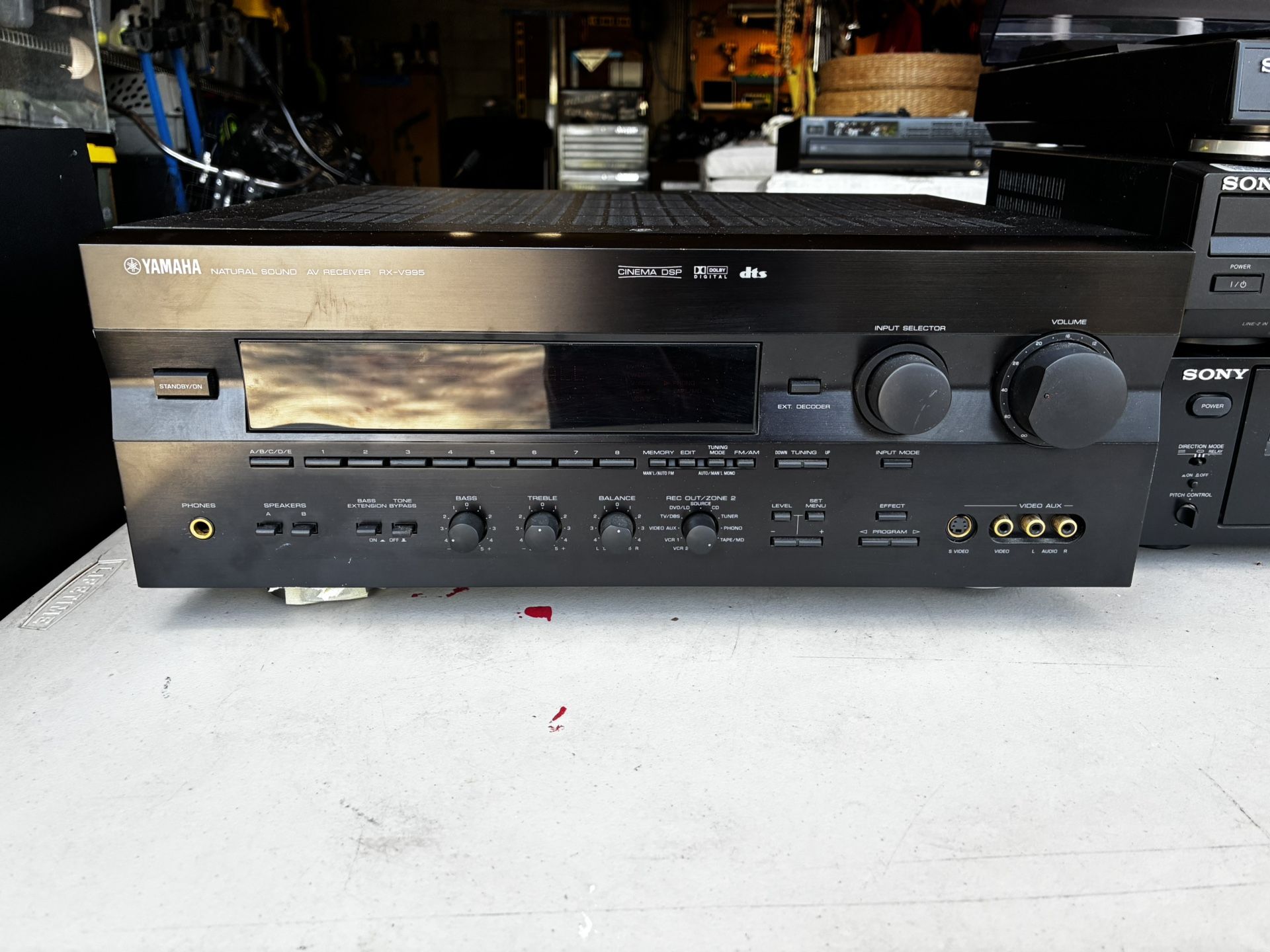 Vintage home theater surround system