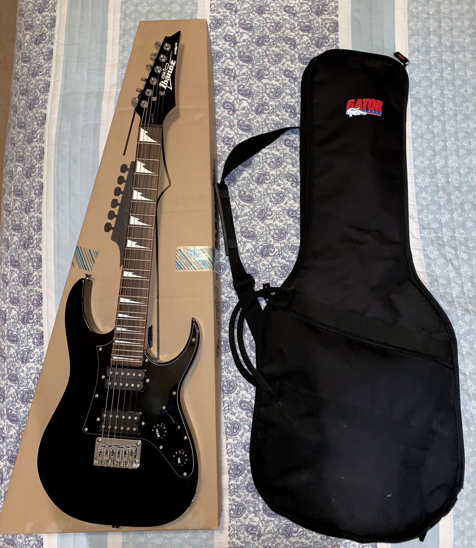 Ibanez Gio Mikro with Gator Cases gig bag