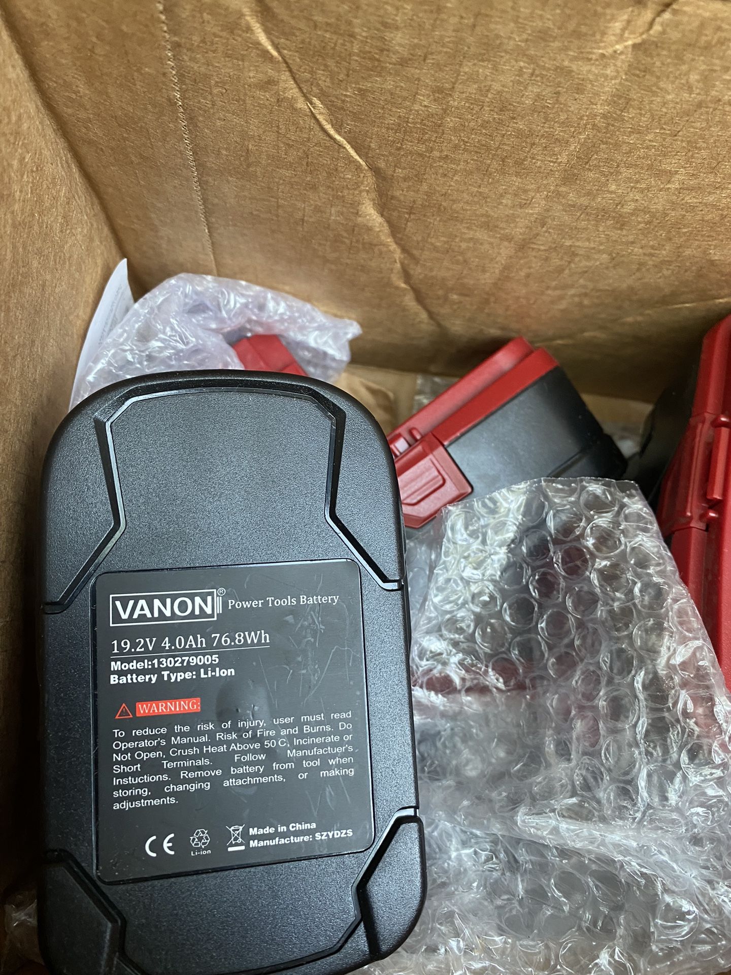 NEW Batteries for Cordless Tools Vanon Thiss Energy System for