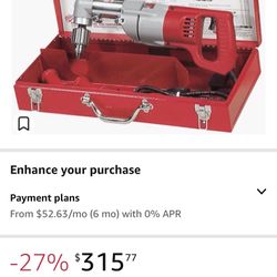 Milwaukee Heavy Duty Right Angle Drill .