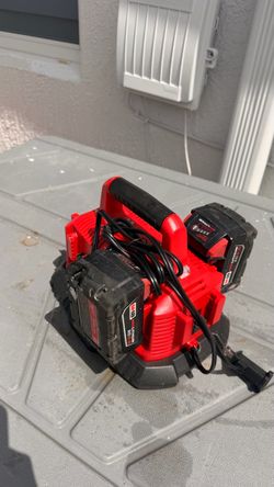 Milwaukee M18 Battery Charger with Batteries