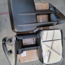07-13 Silverado Sierra Yukon Suburban Tahoe Avalanche Escalade Towing Mirrors Espejos Retrovisores Gmc Chevy