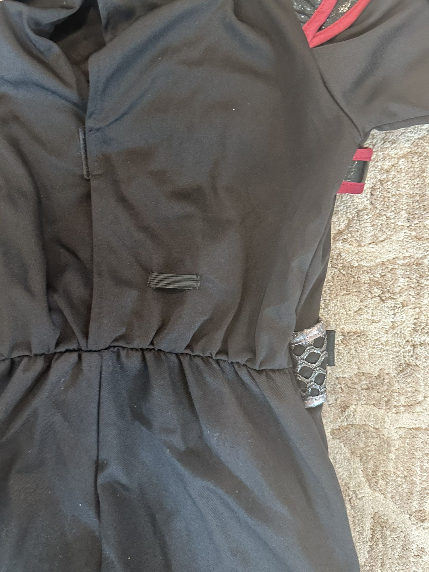 Kids Ninja Costume – Size Small (Fits ~6–8 yrs)