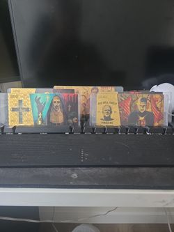 24kt gold foil horror collection