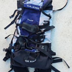 Hiking Backpack Dakine Poacher Touring Pack Large Navy Blue 